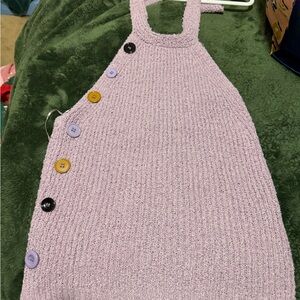 Moon River L NWT Purple Top with Colorful Buttons